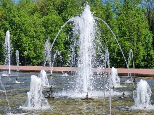 В Иванове начался сезон фонтанов
